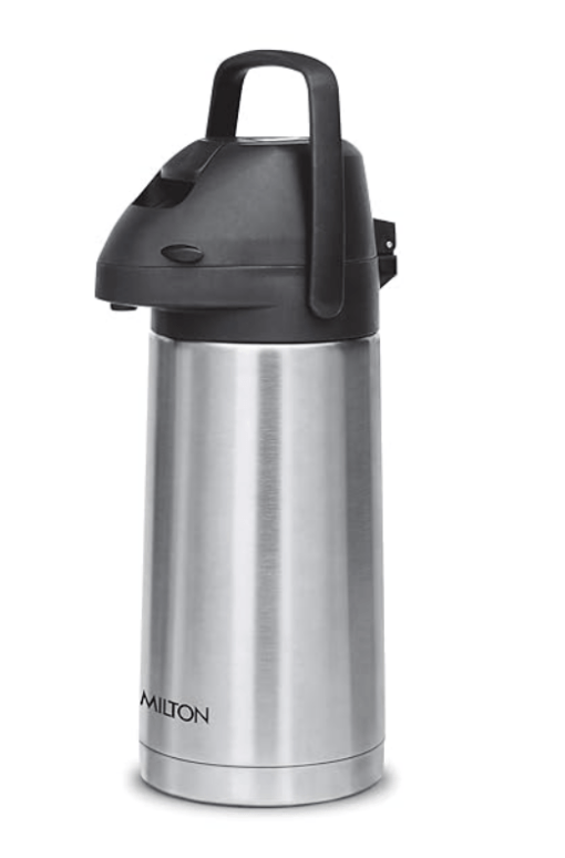 Milton Pinnacle 2000 Thermosteel 24 Hours Hot or Cold Dispenser, 1910 ml, Silver